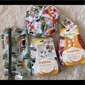New Bumgenius Cloth Diaper - Freetime